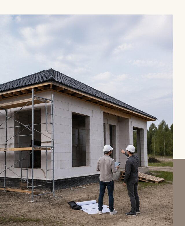 Проектирование одноэтажных домов из газобетона в Кушве